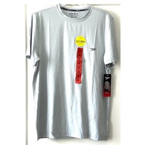 NWT Speedo Men's Sun Protection Short Sleeve Tee